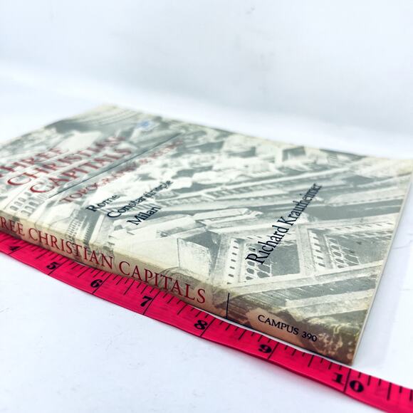 Three Christian Capitals Topography Politics Paperback Book 1983 VTG Rare - Picture 3 of 9